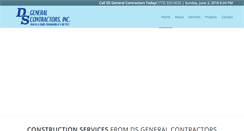Desktop Screenshot of dsgeneralcontractors.com